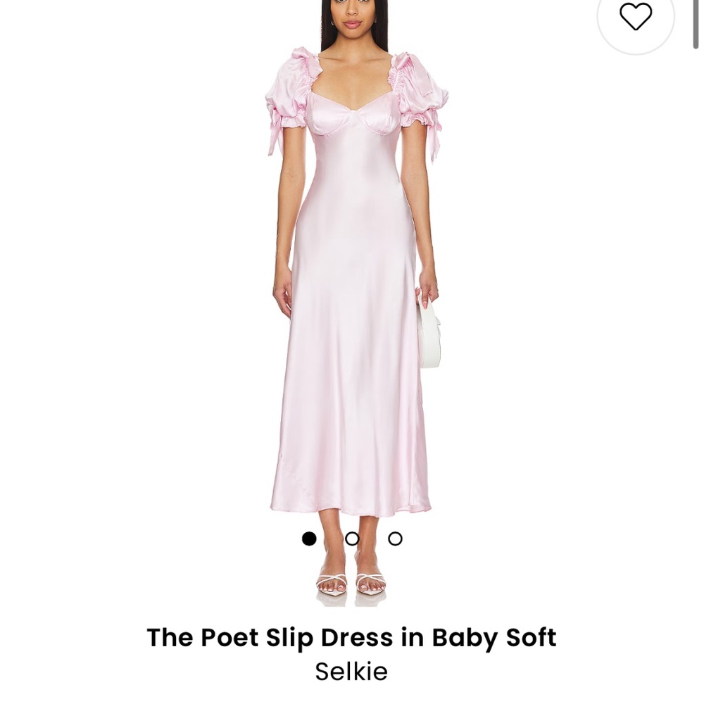 🌸SOLD OUT🌸 Selkie The Poet Slip Dress - in Baby Pink